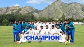 Sahir Associates won the President's Trophy Grade Two tournament.