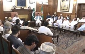 Tribal Jirga Meets Governor KP