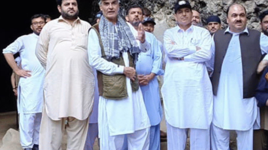 Secretary Environment and Forests Khyber Pakhtunkhwa visit to Orakzai tribal district