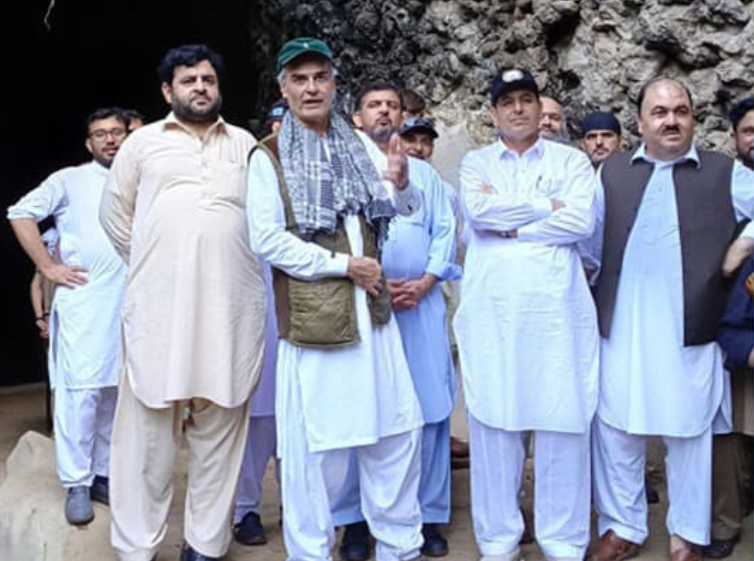 Secretary Environment and Forests Khyber Pakhtunkhwa visit to Orakzai tribal district