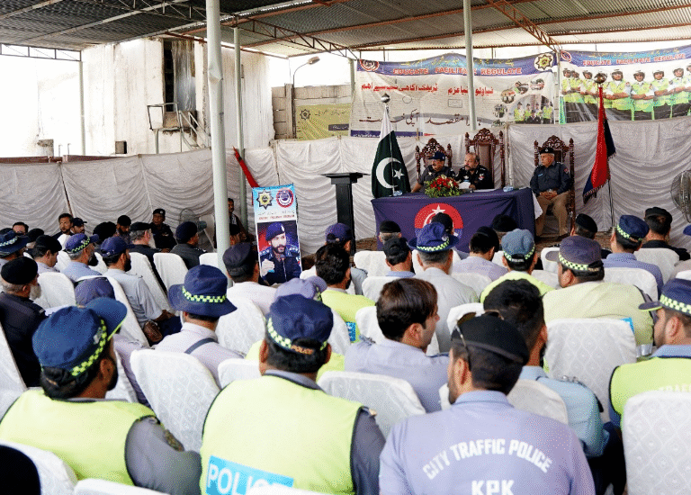 Special meeting on "Pahle Salaam Phir Kalam" policy presided over by Chief Traffic Officer