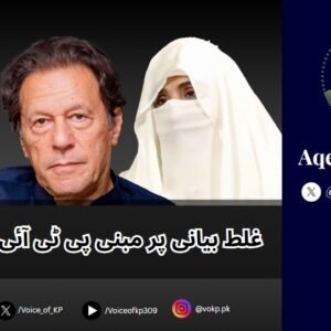 غلط بیانی پر مبنی پی ٹی آئی کا نیا بیانیہ