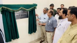 Inauguration of library equipped with modern facilities at Ayub Medical Institution Abbottabad