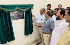 Inauguration of library equipped with modern facilities at Ayub Medical Institution Abbottabad