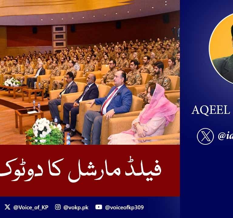 فیلڈ مارشل کا دوٹوک موقف