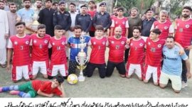 Mardan Hosts First Shuhada Police Sports Competition