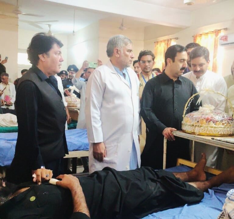 Chief Secretary and IG Police visit Bajaur