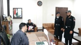 DPO Mohmand meeting with police force