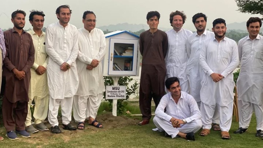 Book Friendship Campaign of Mohmand Students Union, Establishment of River Bank Library