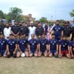 On the occasion of Police Martyrs' Day, August 4, a volleyball match was organized in Malik Saad Shaheed Police Line