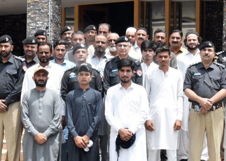 Haripur: A function was organized on the occasion of Police Martyrs' Day on August 4