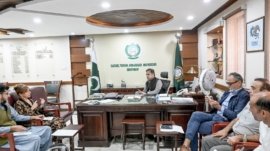 Unesco Deligation with Secratory Culture