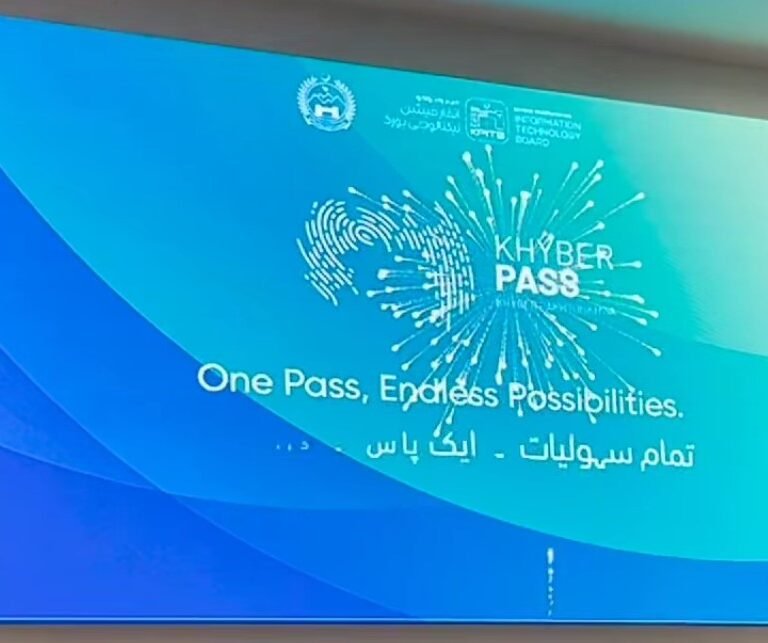Inauguration of "Khyber Pass" digital platform for civic services