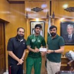 Under-23 World Squash Champion Noor Zaman