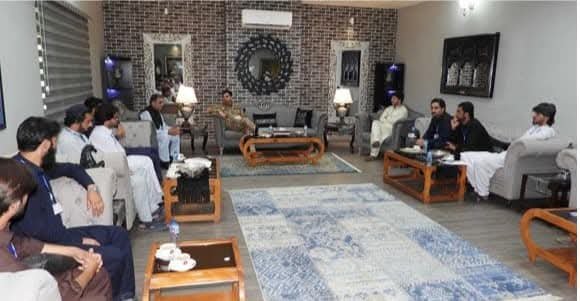 GOC 9th Division holds special meeting with youth of Kurram and Hangu
