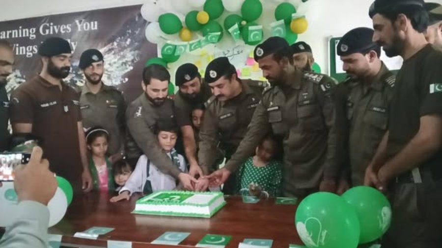 Mansehra: The 78th Independence Day of Pakistan was celebrated with great enthusiasm