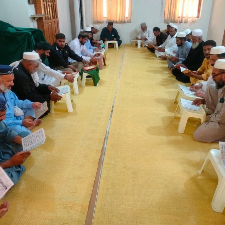 Nowshera: Khatam Al-Quran organized on the occasion of Independence Day 14th August
