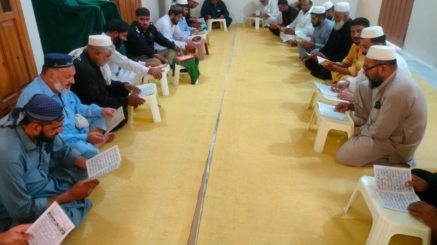Nowshera: Khatam Al-Quran organized on the occasion of Independence Day 14th August