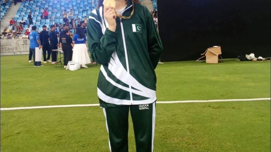 Cricketer Taiba Rahmat's brilliant performance at Global Encounter Festival Dubai