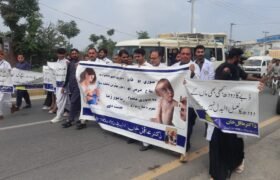 Takht Bhai: Conducting an awareness walk on the importance and benefits of breast milk