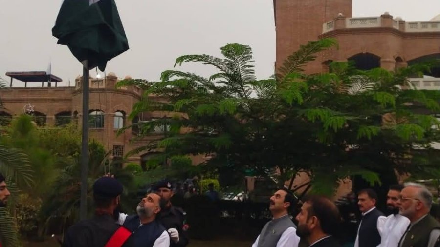 Organized a magnificent ceremony on the occasion of Independence Day at Civil Secretariat Peshawar