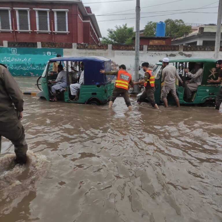 Peshawar: In view of the recent rains, relief operations are underway