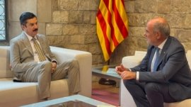 Governor of Khyber Pakhtunkhwa met with Foreign Minister of Spain and Catalonia