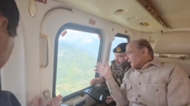 Prime Minister and Field Marshal visit flood affected areas