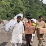 The series of relief operations for the flood victims in Buner district continues