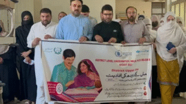 Organizing seminars in Mohmand and Deer Bala regarding mother's milk