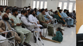 Orakzai: Organizing a function regarding Independence Day for laborers