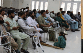 Orakzai: Organizing a function regarding Independence Day for laborers