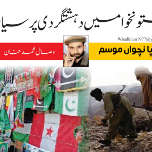پختونخوامیں دہشتگردی پرسیاست