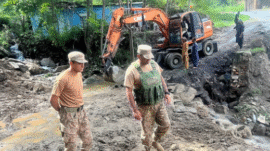 Khyber Pakhtunkhwa: The relief operations of Pakistan Army are continuing in the flood affected areas