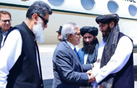 Deputy Prime Minister Ishaq Dar reached Kabul to participate in the tripartite talks