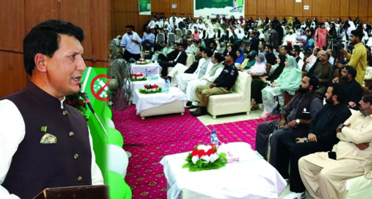 Abbottabad: "Drug Free" seminar was organized regarding anti-narcotics