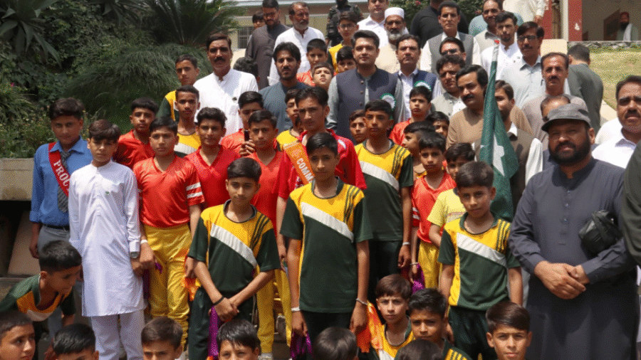Abbottabad: A function was organized in Mardana Schools in connection with Independence Day