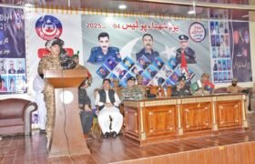Police Martyrs' Day ceremony was organized in Miranshah Police Lines