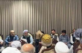 Grand Jirga of Bajaur tribal elders under the chairmanship of Chief Minister Khyber Pakhtunkhwa