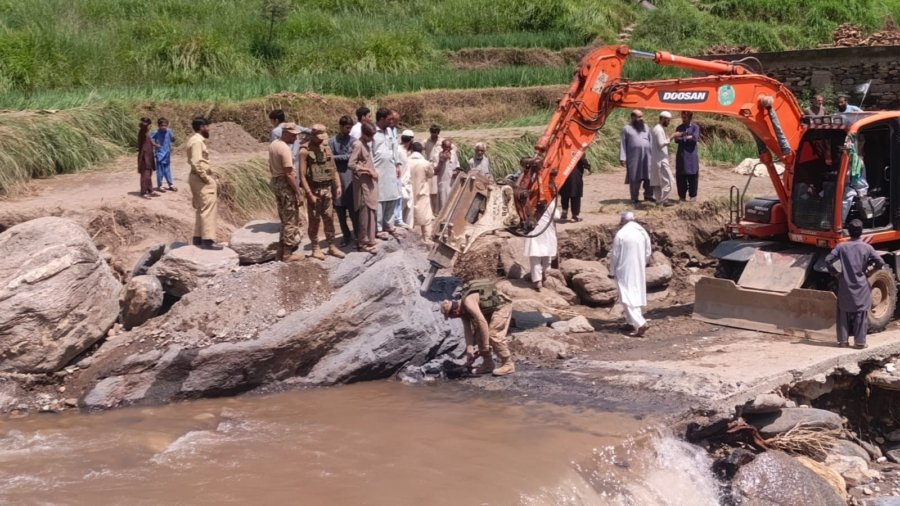 Rescue and relief operation in flood affected areas continues