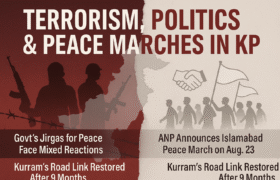 Terrorism, Politics & Peace Marches in KP