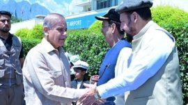 Gilgit: Prime Minister of Pakistan visits the flood affected areas