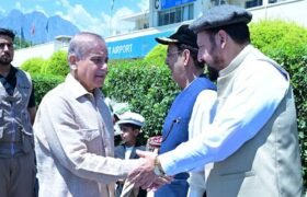 Gilgit: Prime Minister of Pakistan visits the flood affected areas