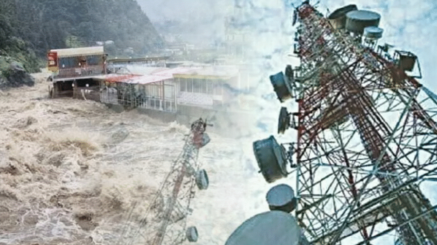 4 thousand 349 telecom sites affected by rains and floods across the country