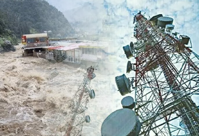 4 thousand 349 telecom sites affected by rains and floods across the country
