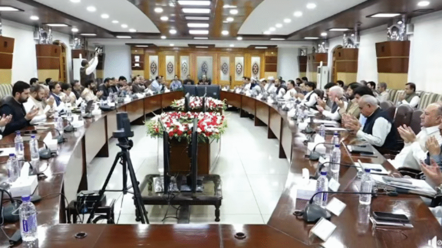 The 38th meeting of the Provincial Cabinet chaired by Chief Minister Khyber Pakhtunkhwa