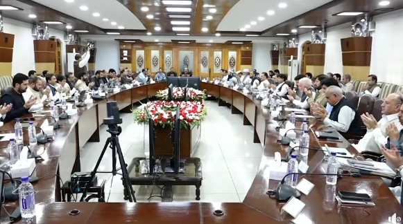 The 38th meeting of the Provincial Cabinet chaired by Chief Minister Khyber Pakhtunkhwa