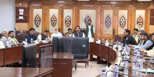 Chief Secretary Khyber Pakhtunkhwa chaired a meeting of Provincial Task Force for Polio Prevention