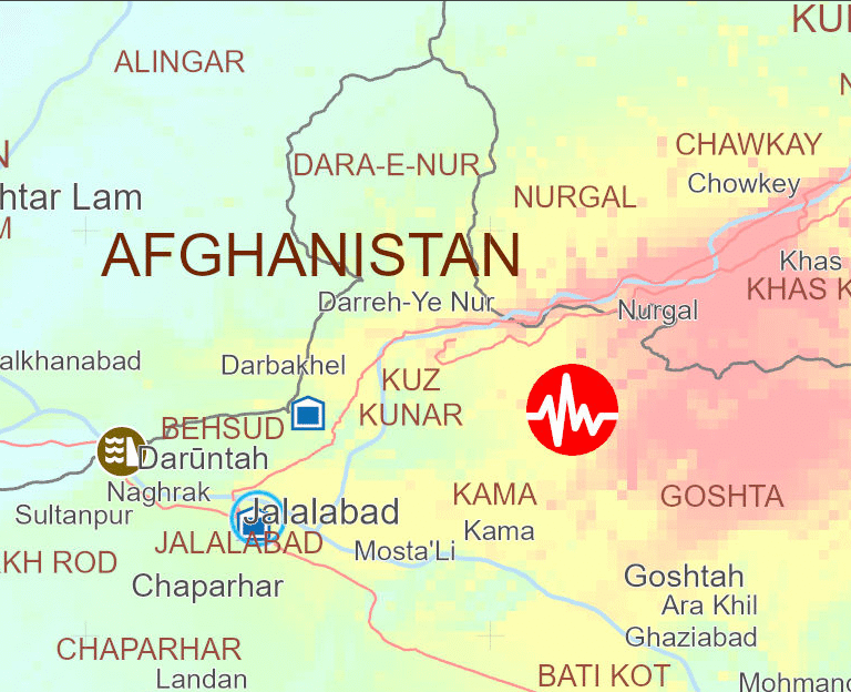 The death toll from the earthquake in eastern Afghanistan has reached 500