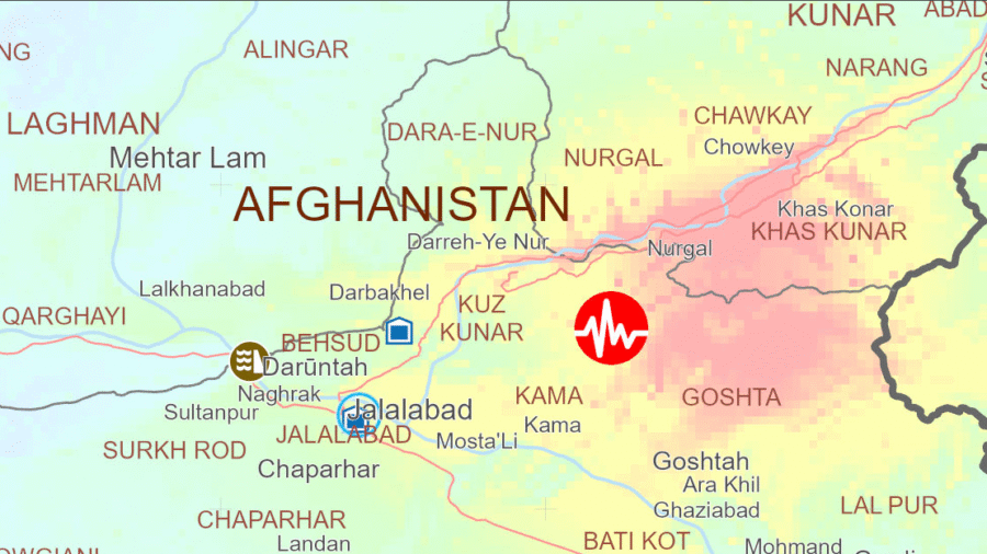 The death toll from the earthquake in eastern Afghanistan has reached 500